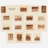 Edward S. Curtis, Collection of seventeen works, 1907-1927, photogravure, one with hand-coloring