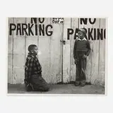 Max Yavno, Untitled (two boys), gelatin silver print