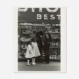 Nathaniel Burkins, Downtown Chicago, State and Randolph Streets, 1984, gelatin silver print