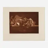 Edward S. Curtis, Group of Winter Dancers - Qágyuhl (Plate 348 from The North American Indian, Portfolio 10)