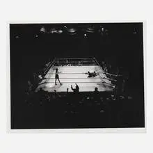 Knockout by Max Yavno, 1977, vintage gelatin silver print, sold Jun 2025