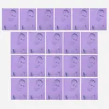 Terence Koh, Untitled 3 (21 Shots), 2003, digital pigment print with gunshots in 21 parts