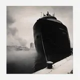 Michael Kenna, The Rouge, Study 49, Dearborn, Michigan, sepia-toned gelatin silver print