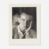 Imogen Cunningham, Double Portrait of Jonathan Elkus, 1952, vintage gelatin silver print