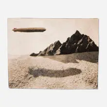 Ruth Thorne-Thomsen, Untitled (Blimp) Mexico (from the Expedition series), 1980, toned bromoil gelatin silver print