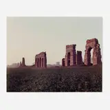 Joel Sternfeld, The Claudian Aqueduct, Rome (from the Campagna Romana: The Countryside of Ancient Rome series), 1989, C-print