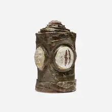 Rudy Autio, Early vessel, c. 1970, glazed stoneware