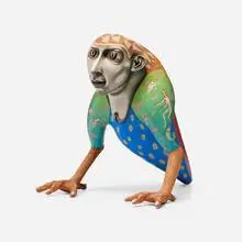 Sergei Isupov, Stare, 1999, glazed and hand-painted porcelain, slip