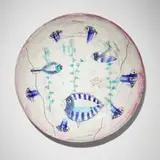 Beatrice Wood, Plate with fish