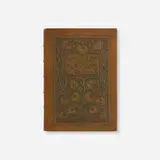 Ouida, A Dog of Flanders, 1906, modeled leather-bound book, Roycroft paper