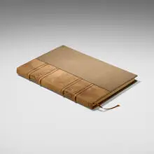 Elbert Hubbard, The Man of Sorrows, 1905, 1/4 leather-bound book, Imperial Japan vellum