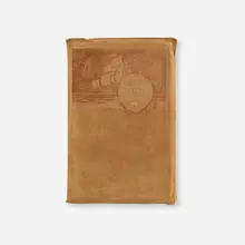 Samuel Taylor Coleridge, Ye Ancient Mariner, 1899, suede-bound book with gilding, Boxmoor paper, silk
