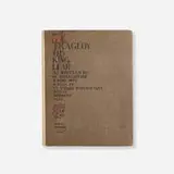 William Shakespeare, Ye Tragedy of King Lear, 1904, paper and cloth-bound book, Kraft paper