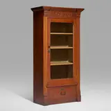 Roycroft, Important bookcase, model 084 variant from the Collection of Elbert Hubbard