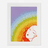 Erté, Rainbow in Blossom (from the Twenties Remembered suite)
