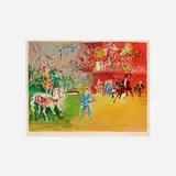 Jean Dufy, Le cirque, 1950, lithograph in colors