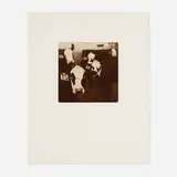 Jamie Wyeth, Cows (from The Farm suite), 1980, etching and drypoint