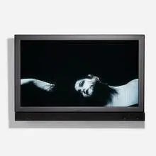 Robert Wilson, Salma Hayek (from the VOOM series), 2006, video with sound, on artist's viewing monitor duration 53 seconds, on continuous loopmonitor