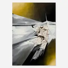 Emilio Machado, La Carta Que Nunca Concluí, 1990, oil on canvas