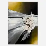 Emilio Machado, La Carta Que Nunca Concluí, 1990, oil on canvas