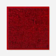 Bernard Aubertin, Tableau clous, 1970, nails, wood, paint
