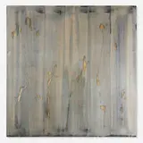 John Zinnser, Three Quarters the Hour, 1990, oil, alkyd resin and enamel on canvas