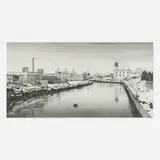 Randy Dudley, North from Union Street, 1988, graphite on paper