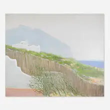 Jane Wilson, Morning in Sabaudia, 1966, oil on canvas