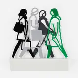 Julian Opie, Belgium 4, 2021, acrylic