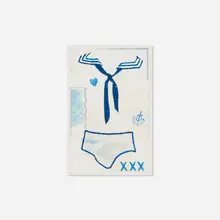 Joe Brainard, Untitled, 1978, mixed media and collage on paper