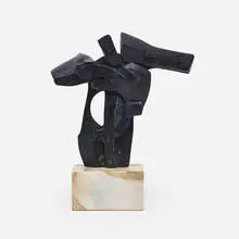 Dimitri Hadzi, Scylla and Charybdis, 1971-72, bronze, marble