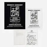 Keith Haring, Letter to James Carroll with Kutztown concert posters, 1990, lithograph, ink on paper