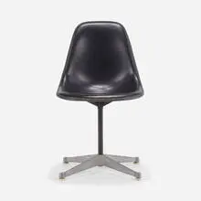 Charles and Ray Eames, PSC, 1951 / 1964, vinyl, polished aluminum, enameled steel, plastic