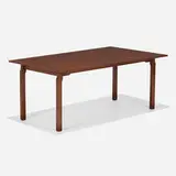 Edward Wormley, Dining table, model 5722, 1957, walnut