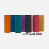 Alcoa, Vase and display collection, 1959, anodized aluminum