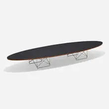 Charles and Ray Eames, ETR, laminate over plywood, chrome-plated steel