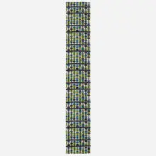 Abacus fabric by Paul Rand, c. 1946, printed linen, sold Aug 2023