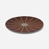 Phillip Lloyd Powell and Paul Evans, Charger, 1956-57, walnut, pewter