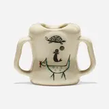 Eva Zeisel, Wee Modern children's cup, c. 1953, glazed porcelain