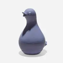 Eva Zeisel, Bird (talcum powder dispenser), c. 1950, glazed porcelain
