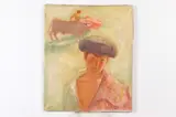 Herbert Otto Fiedler, Young Matador, YOUNG MATADOR, signed loer right, oil on canvas
