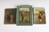 Jose Holentino, Portraits: Four Works, PORTRAITS: FOUR WORKS, oil on canvas