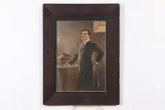 Frank Thayer Merrill, Man Preaching, Watercolor