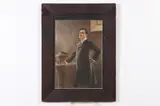 Frank Thayer Merrill, Man Preaching, Watercolor