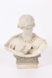 Aristede Petrilli, Cleopatra, Marble sculpture - Height: 17 in
