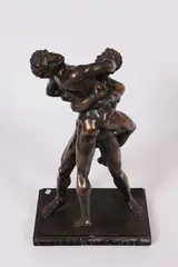 Classical Wrestlers, Untitled, Bronze - Height: 24 in