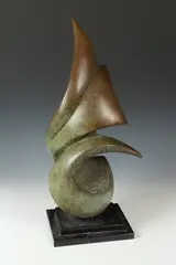 Danielle Bensky, Tree of Life, Bronze sculpture - Height: 22 in