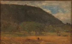 George Inness, North Conway, Oil on board