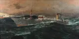Charles Dixon, C.S, Oil on canvas