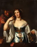 Sir Peter Lely, Portrait of Lady at Vanity, PORTRAIT OF LADY AT VANITY, oil on canvas